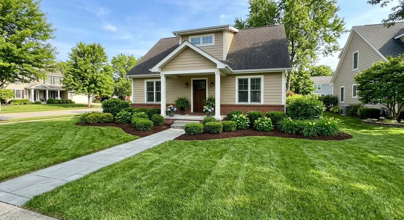A beautifully maintained yard by Complete Landscape Solutions